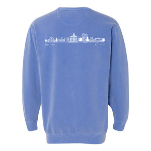 Milton Cityscape Sweatshirt (Blue) *3X Only*