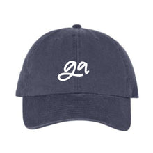 Load image into Gallery viewer, GA Dad Hat (Navy)