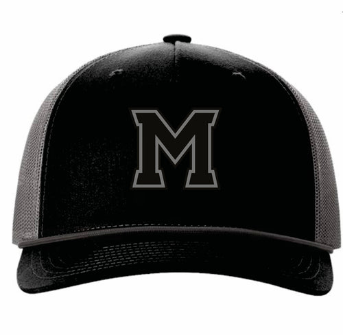 Richardson Trucker with Rope (Blackout)