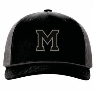 Richardson Trucker with Rope (Blackout)