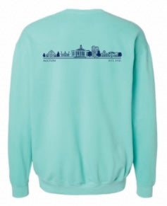Cityscape Sweatshirt (Mint)