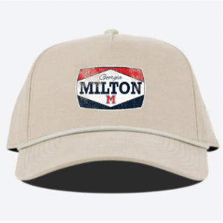 Branded Bills Tag Hat (Beige)
