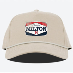 Branded Bills Tag Hat (Beige)