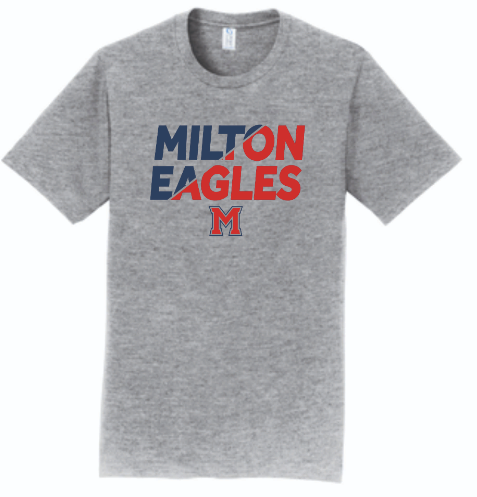 Eagles Diagonal S/S Tee (Heather Grey)