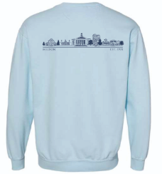 Milton Cityscape Sweatshirt (Chambray)