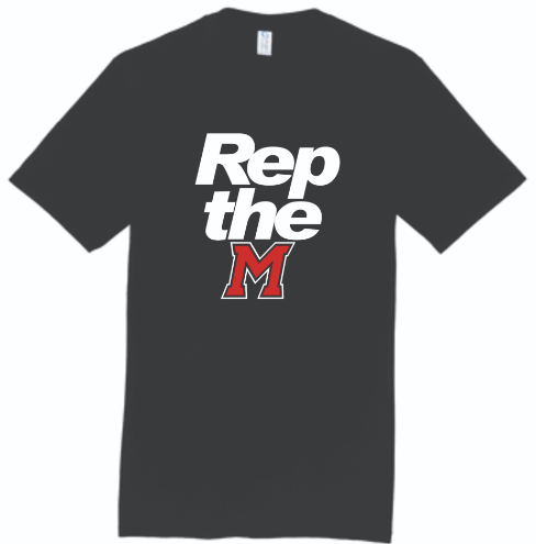 Rep the M Black Tee