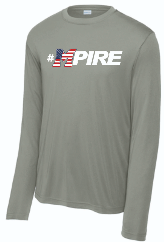 Long-Sleeve #Mpire Dri-Fit (Grey)