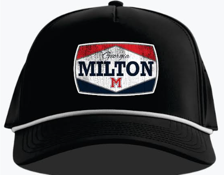 Branded Bills Tag Hat (Black)