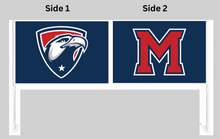 Load image into Gallery viewer, Milton Eagles Double-Sided Car Flag