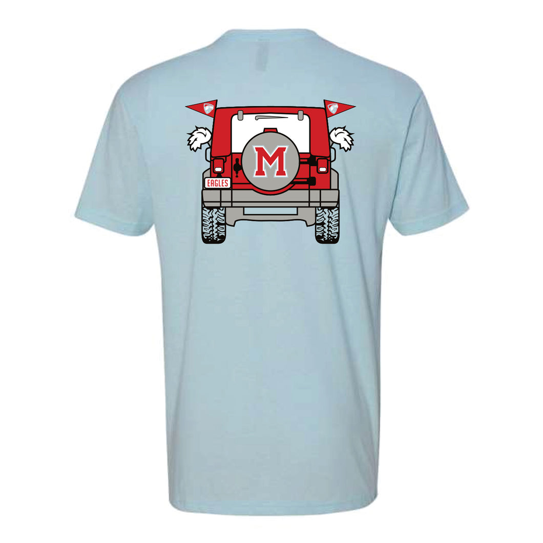 Jeep T-Shirt (Blue) *Sizes XL & 3X only*