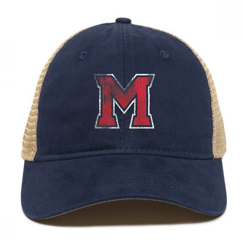 M Distressed Hat