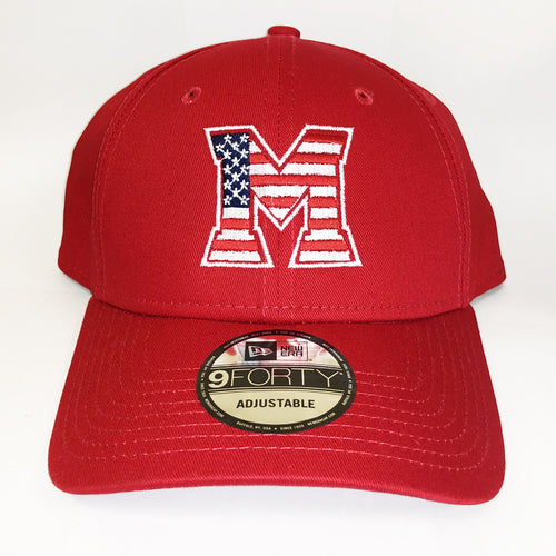 New Era American Flag M Hat