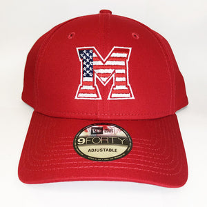 New Era American Flag M Hat
