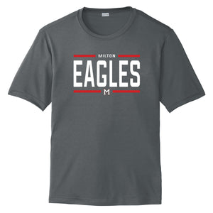 Milton Eagles Dri-Fit S/S T-Shirt (Grey)