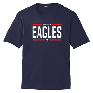 Milton Eagles Dri-Fit S/S T-Shirt (Navy) *Size XL Only*
